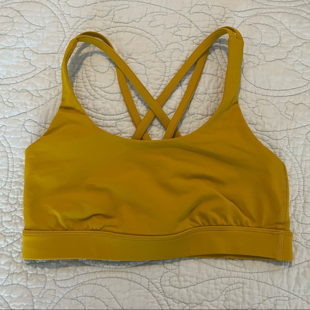 Lululemon 🍋 Energy Bra Honeycomb 🐝 Size 4